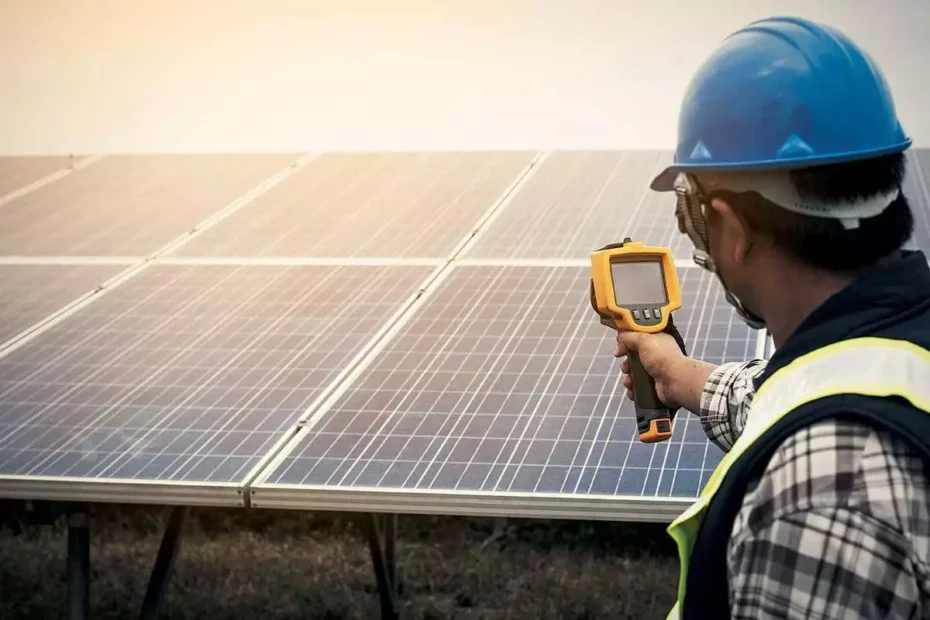 Panneaux solaires sur toiture résidentielle