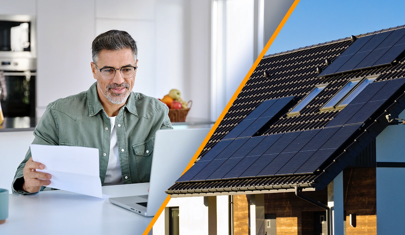 Toiture solaire résidentielle